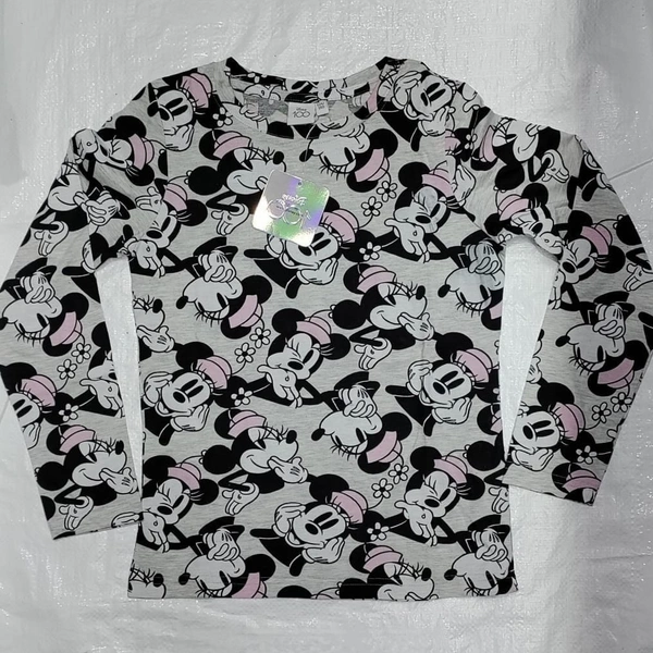 Minnie Mouse Full Sleeves Round Neck Tshirt - 10-12 yrs