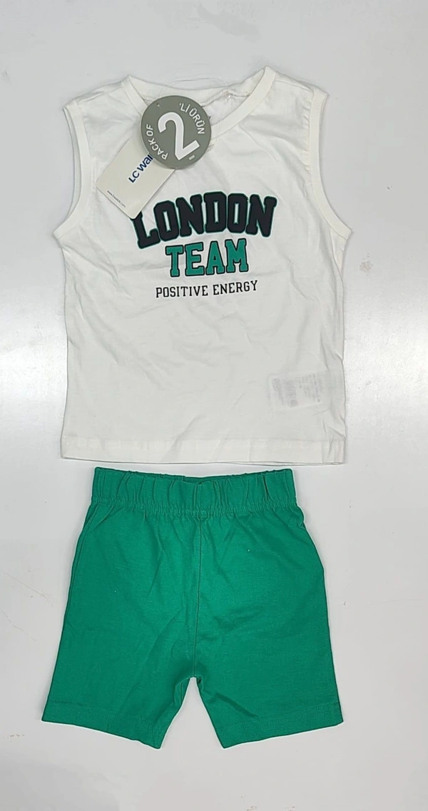 Kid's sleeveless and shorts set - 18-24 months