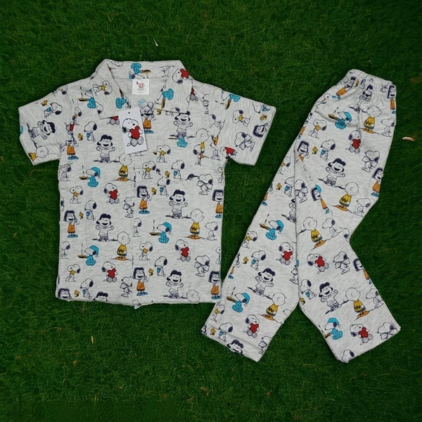 Kid's Night Wear Set - 6-7 yrs