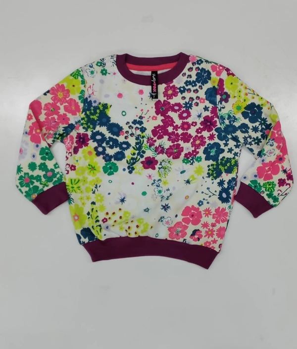 Kid's Round Neck Sweat Shirt - 8-9 yrs