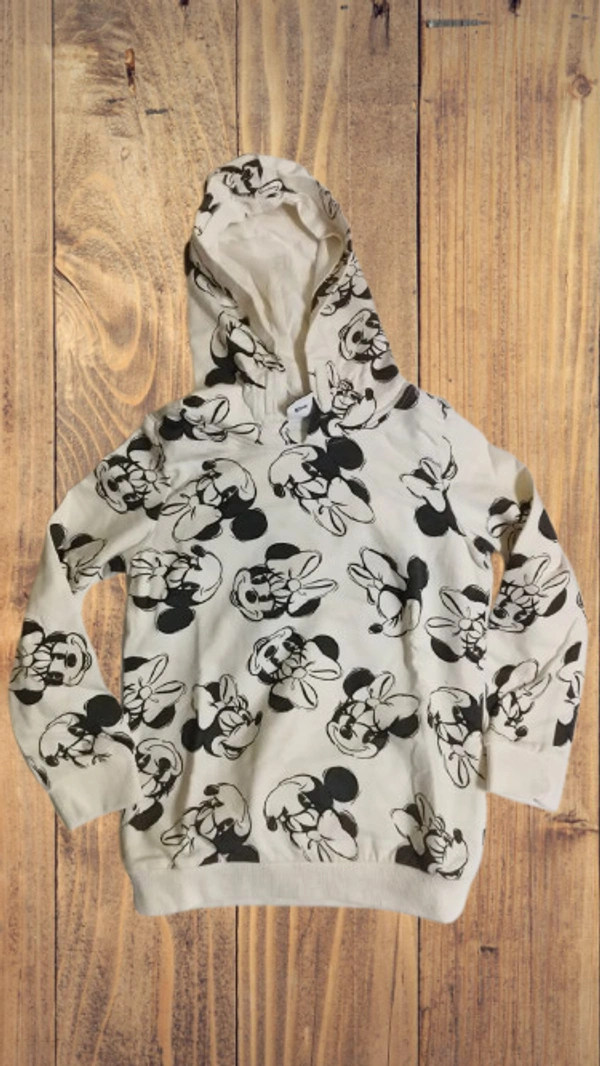 Minnie mouse zipper hoodie - 4-6 yrs