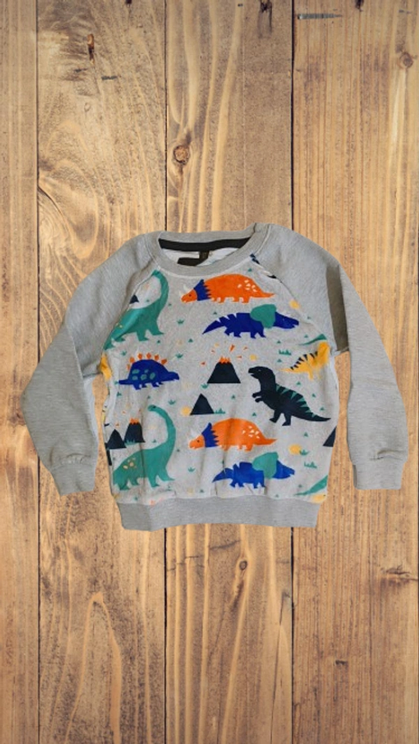 Kid's  soft velvet sweatshirt - 4-5 yrs