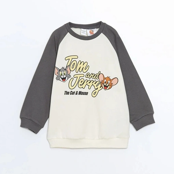 Tom & Jerry Round Neck Sweat shirt - 24-36 months