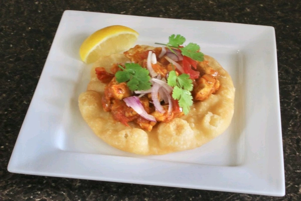 Chicken Puri - 2 Pieces Puri