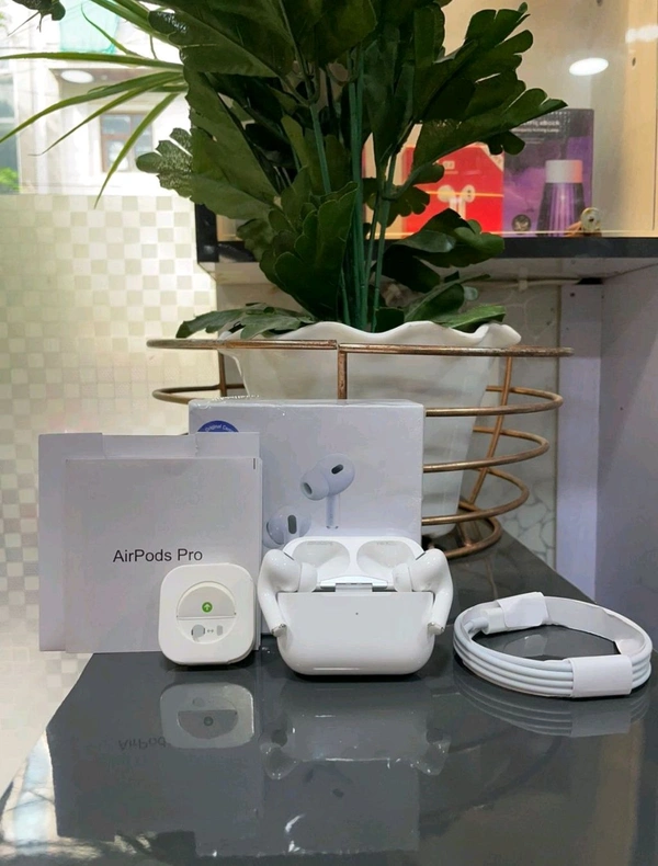 Airpods Pro | With Box And Cable | White Variant - White