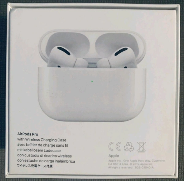 Airpods Pro | With Box And Cable | White Variant - White