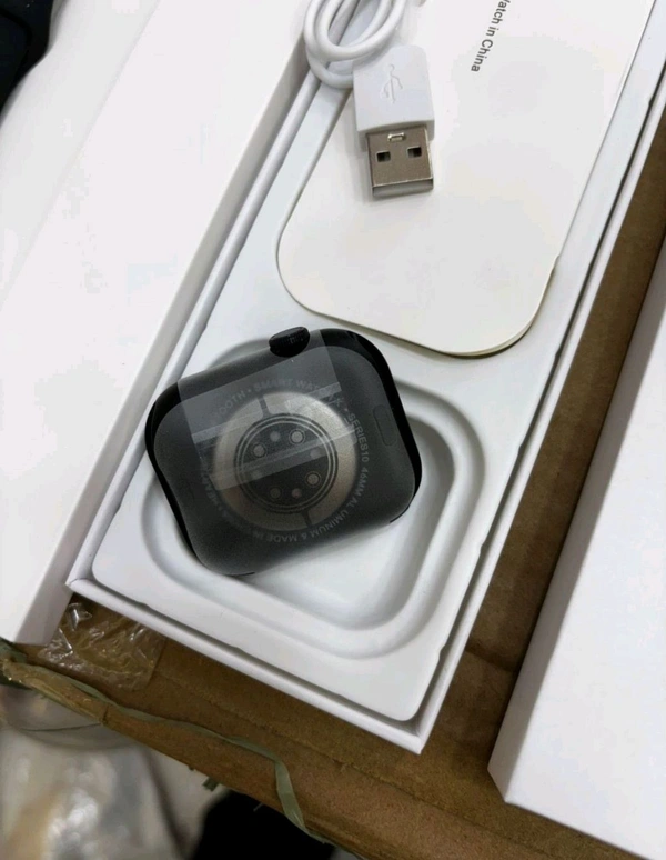 Apple Watch 10 | Latest Best Watch | All The Features | 5 Strips Are Free - Black