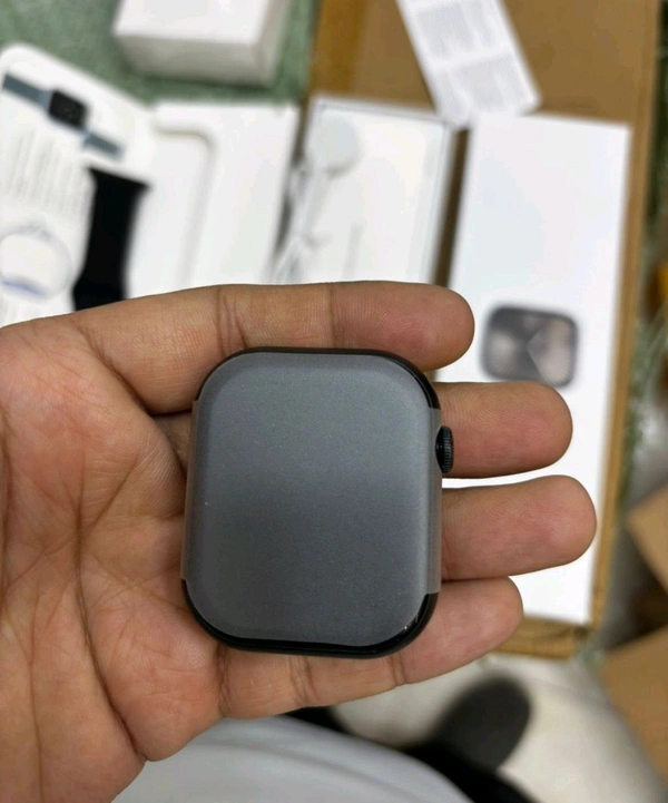 Apple Watch 10 | Latest Best Watch | All The Features | 5 Strips Are Free - Black