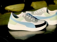 Stylish Casual Shoes For Men Sneakers Casual Wear  - Eastern Blue, 6