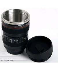 DSLR Lens CUP | Steel Material Best To Use For Drinking Hot Water And Tea 