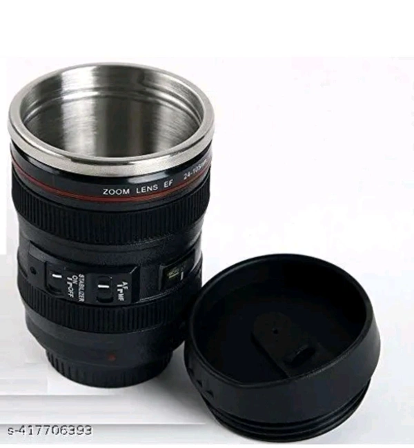 DSLR Lens CUP | Steel Material Best To Use For Drinking Hot Water And Tea 
