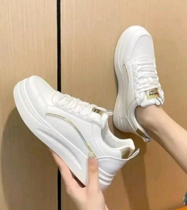 Shoe For Girls | Good Quality| Best For Gift 🎁 - White, 6