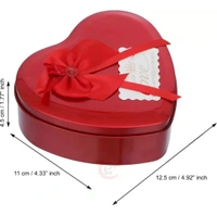 Artificial Flower, Greeting Card, Showpiece, Soft Toy Gift Set - Red