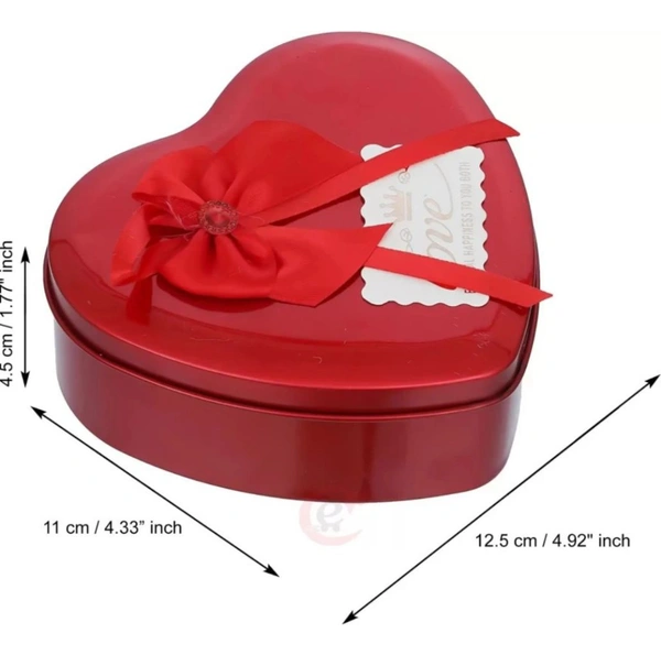Artificial Flower, Greeting Card, Showpiece, Soft Toy Gift Set - Red