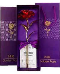 Artificial Flower Gift - Red - Red, 25cm