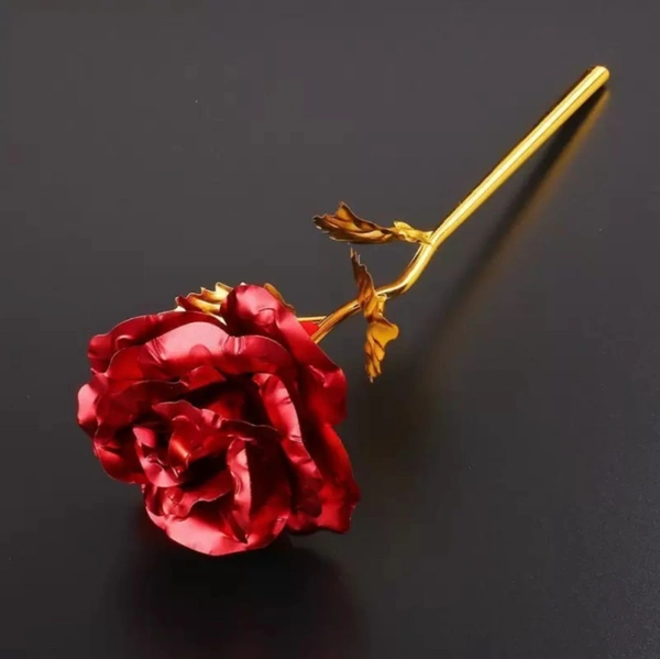 Artificial Flower Gift - Red - Red, 25cm