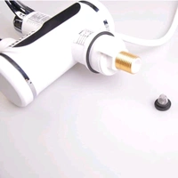 D DESIGN 1 L Instant Water Geyser (Instant Electric Water Geyser For Kitchen Bathroom LED Temperature, White)
