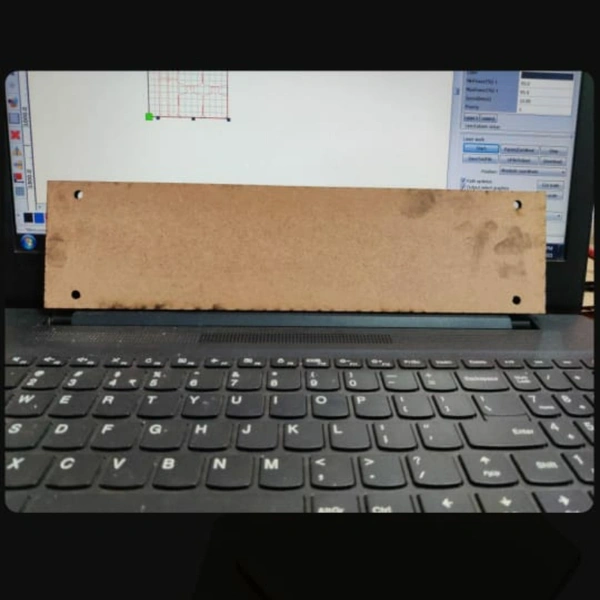 Mdf Plank - Natural, 12×3inch thickness 5.5mm