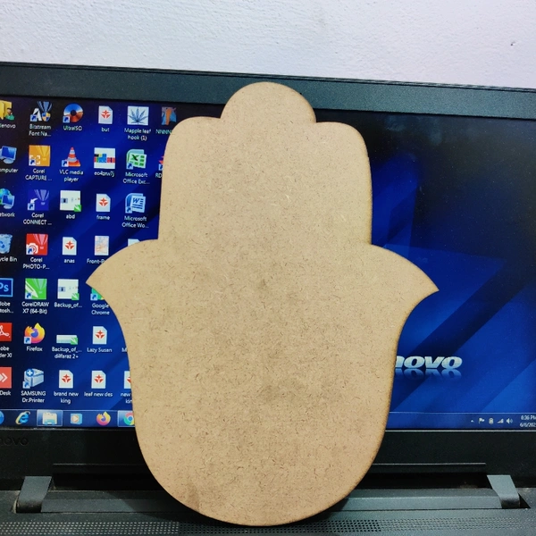 Mdf Hand  - Natural, 7inch thickness 5.5mm