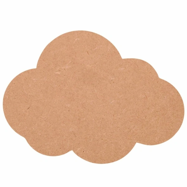 Mdf Cloud  - Natural, 4inch thickness 5.5mm
