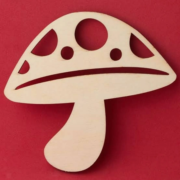 Mdf Mushroom - Natural, 4inch thickness 5.5mm