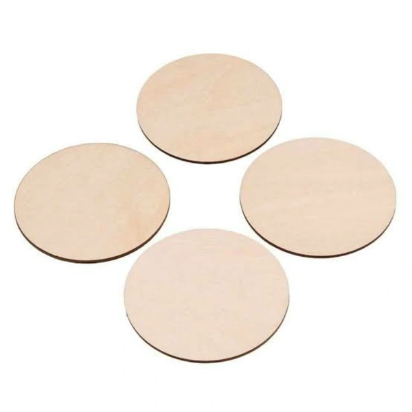 Mdf Circle - natural, 6inch thickness 5.5mm