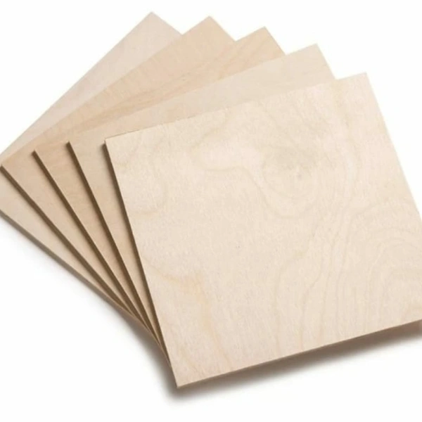 Mdf Square - natural, size 6inch Thickness 5.5mm