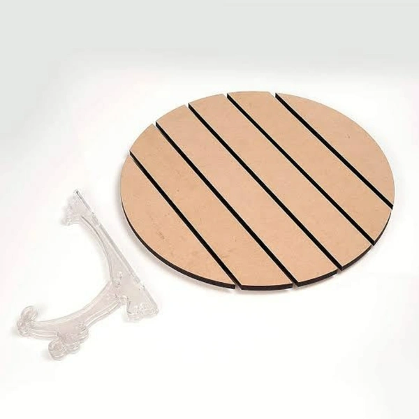 Mdf Circle In Cutting - natural, 12 thickness 5.5mm