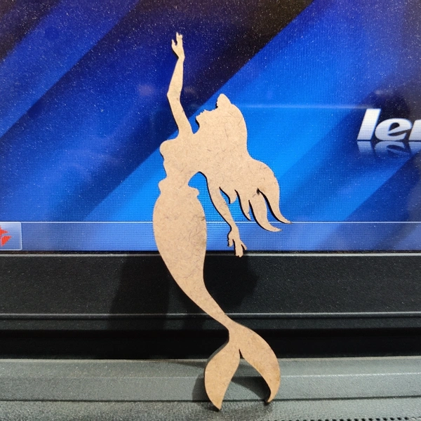 Mdf Mermaid - Natural, 6inch Thickness 5.5mm