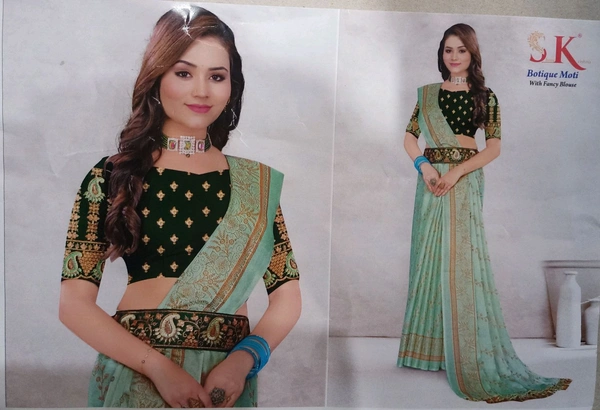 Designer Saree - La Palma