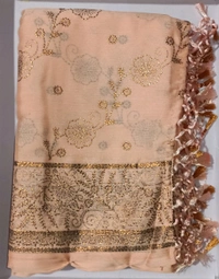 Designer Saree - Gold Drop