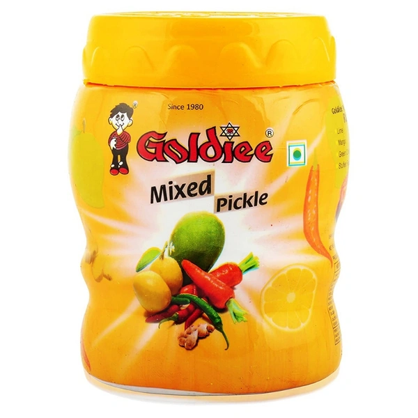 Goldiee Mixed Pickle (मिक्स अचार) - 1 kg