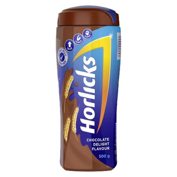 Horlicks ( Chocolate Delight Flavour)  - 500 gm