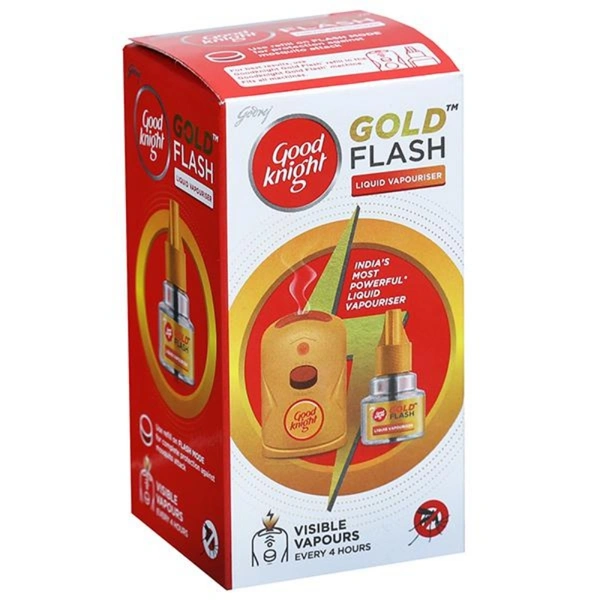 Good Knight GOLD FLASH REFILL (Liquid Vapouriser) - 45 ml