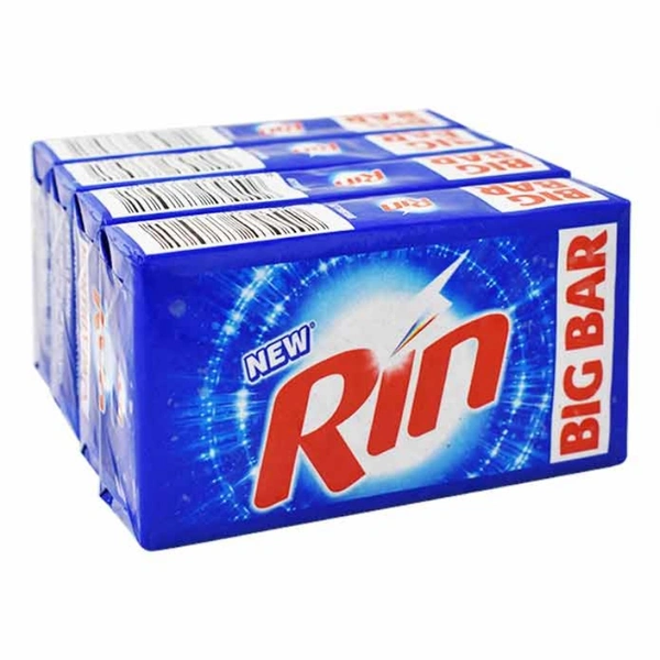 Rin Big Bar 4 Unit - (4 * 200 gm) = 800 gm