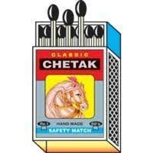 Chetak Safety Matches - 6 boxes