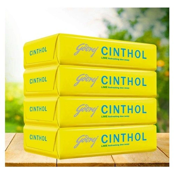 Godrej Control (Lime)(Refreshing Deo Soap) - 4U × 100 gm = 400 gm