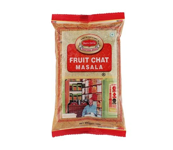 Shan e Delhi (शाने दिल्ली)  Fruit Chat Masala (चाट मसाला) - 100 gm