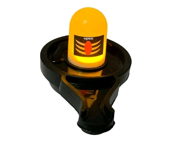 Water Sensor Led Shivling Idol Murti for Daily Pooja Purpose & Festival Decoration Led Shivling