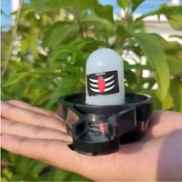 Water Sensor Led Shivling Idol Murti for Daily Pooja Purpose & Festival Decoration Led Shivling
