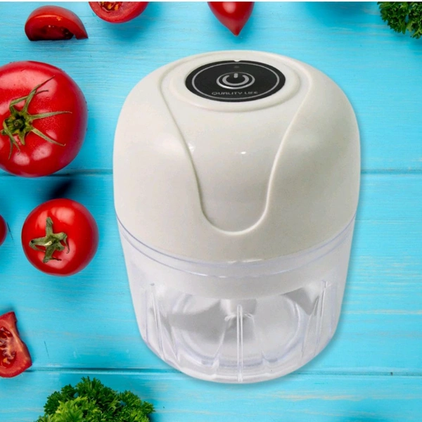 Wireless USB Rechargeable Mini Electric Garlic Machine 