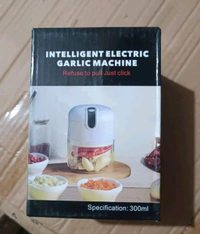 Wireless USB Rechargeable Mini Electric Garlic Machine 