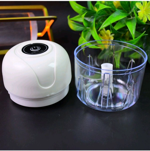 Wireless USB Rechargeable Mini Electric Garlic Machine 