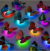 The Butterfly 3D Night Lamp Comes with 3D Illusion Design Suitable for Drawing Room, Lobby ( 8 Piece)