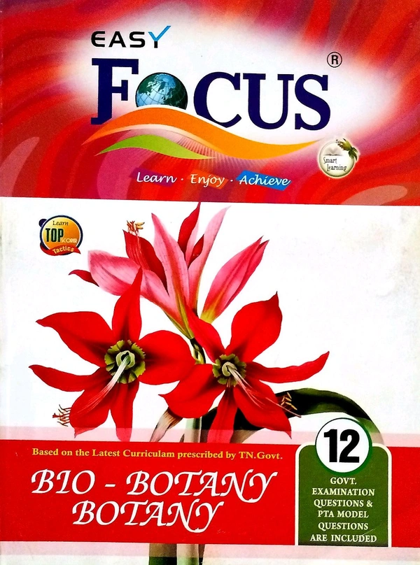 12th Std Focus 12t Bio - Botany & Botany 