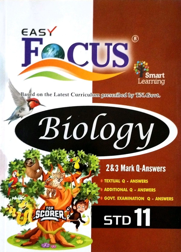 11th Std Focus 12th Biology 