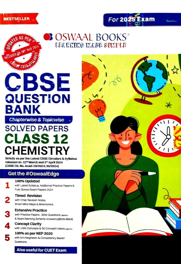 10th Std Oswaal 12th CBSE Question Bank Chemistry 