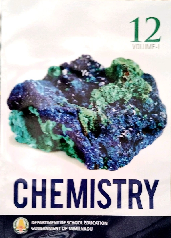 12th Std Tamilnadu Textbooks 12th Chemistry Vol-1 Vol -2 Books