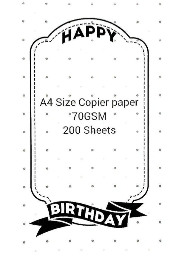 A4 Paper  A4 Size: Copier Paper  70GSM (100 Sheet)