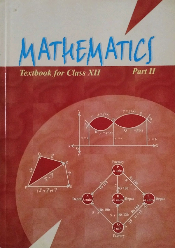 12th Std NCERT BOOK 12th Mathematics Book Part- I-II (Set)